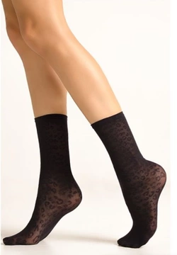 Носки женские с рисунком LEGS L1535 CALZINO LEOPARDATO (50 den)