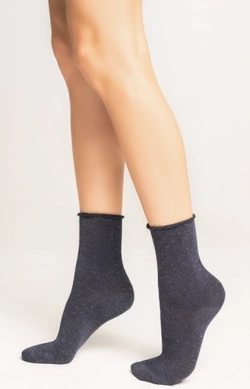 Носки женские с люрексом LEGS L1537 CALZINO LUREX VISCOSA